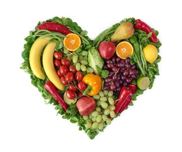 Menú para a nutrición correcta