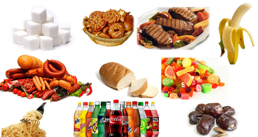 Elimina da túa dieta os alimentos cun alto índice glicémico